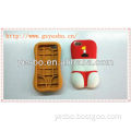 new design Sexy bikini silicone case for iphone 4g 5g